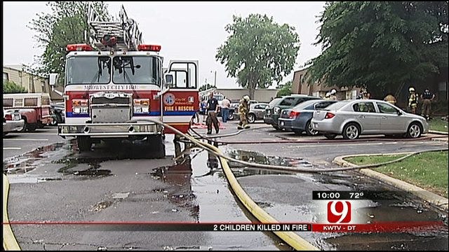 Two Young Boys Killed In Apartment Complex Fire In Midwest City