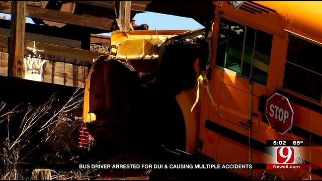 Police Investigate Mid-Del Bus Driver After Injury Crash