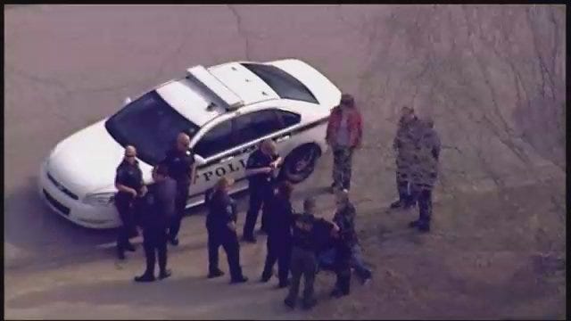 WEB EXTRA: SkyNews6 Was Overhead When Tulsa Police Arrested Man Involved In Chase