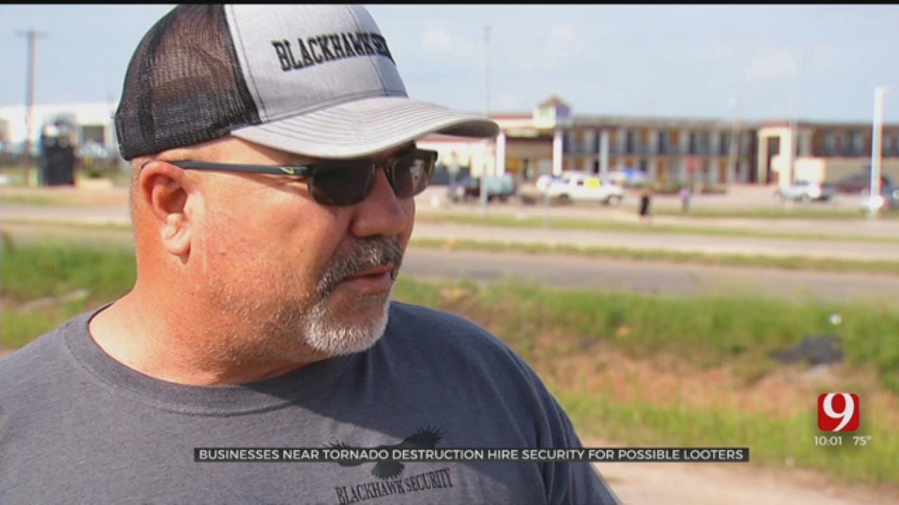 Businesses Near El Reno Tornado Destruction Hire Security To Protect Against Possible Looters