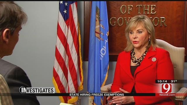 9 Investigates: State Hiring Freeze Exemptions