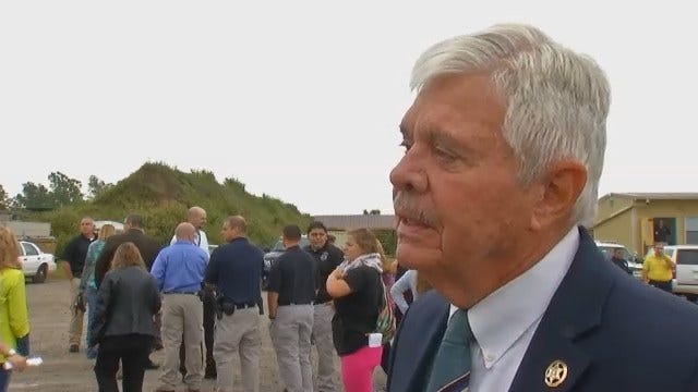 WEB EXTRA: Tulsa County Sheriff Stanley Glanz Talks About The New Training Center