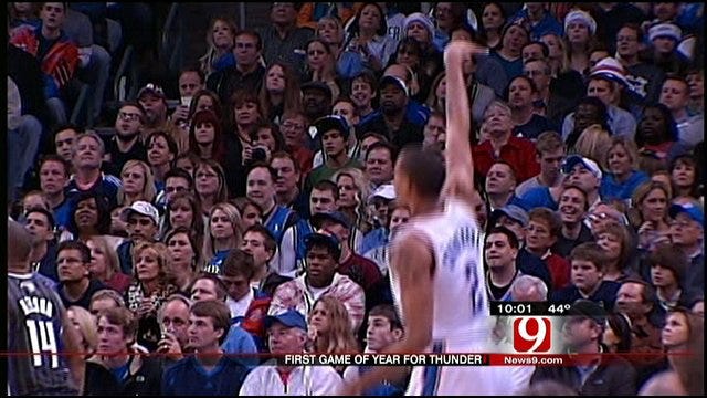 Thunder Delivers First Win, Surprise To Oklahomans On Christmas