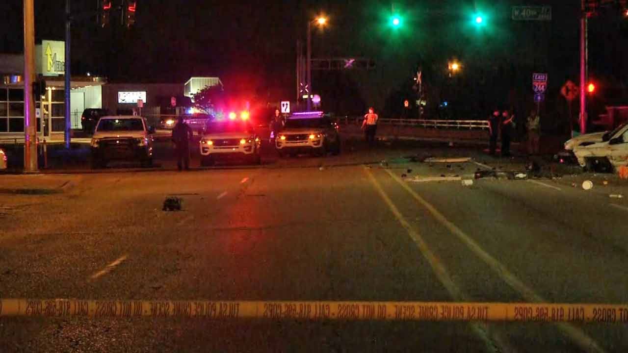 Man Killed In High-Speed Tulsa Crash On Southwest Boulevard