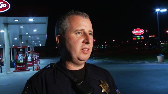 WEB EXTRA: Tulsa Police Officer Darin Shipley Talks About Stabbing