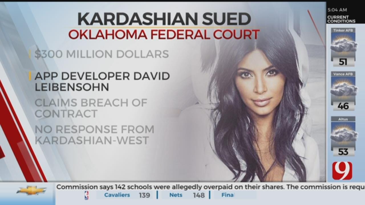 Oklahoma Man Sues Kim Kardashian For $300 Million