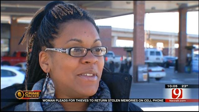 OKC Woman Pleads For Thief To Return Phone With Pregnancy Photos