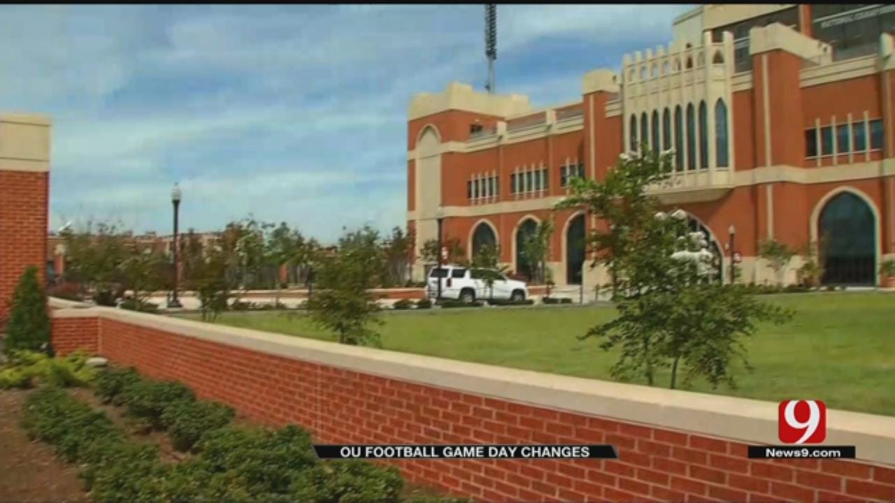 OU Football Game Day Changes At Gaylord Family Memorial Stadium