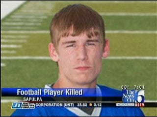 Sapulpa High School Football Player Killed in Crash