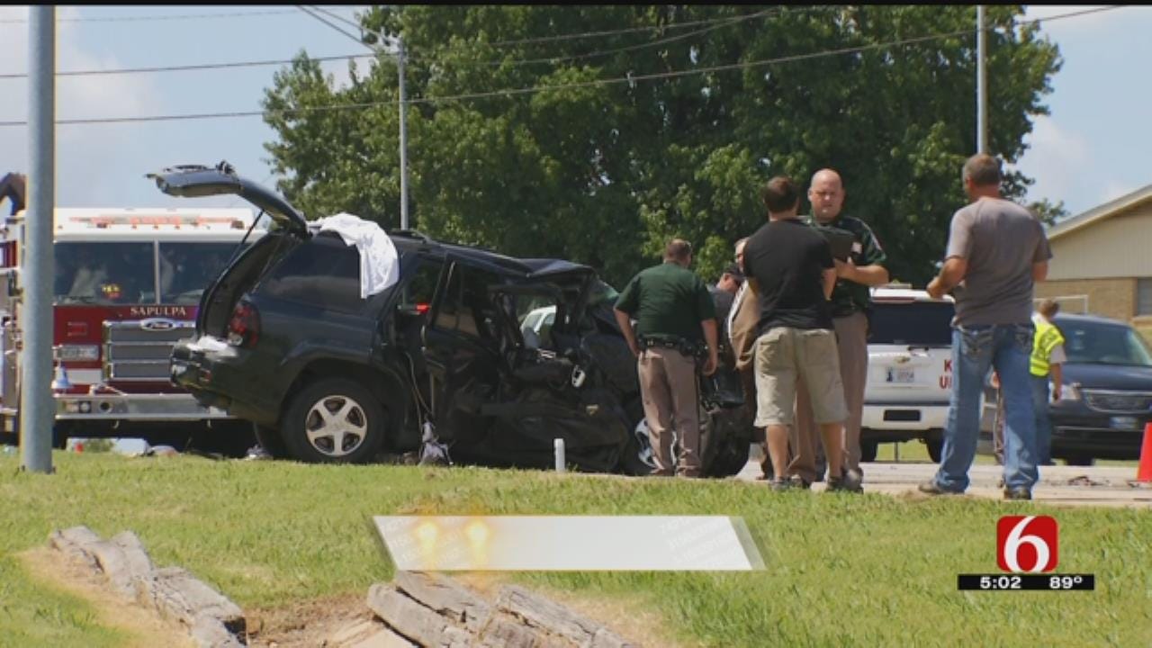 One Dead After Head-On Collision In Sapulpa