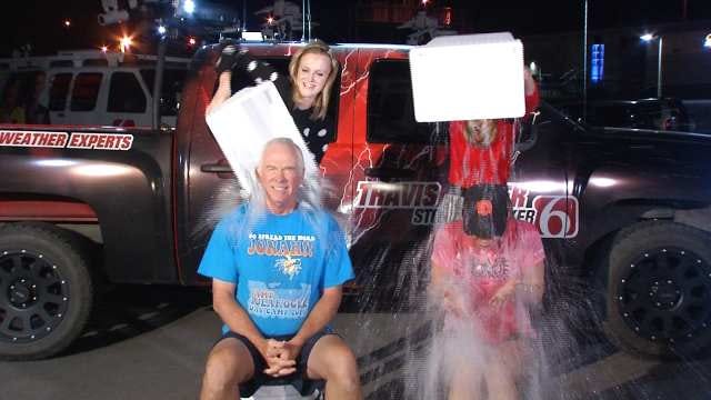 Dick Faurot And Chera Kimiko Take The ALS Ice Bucket Challenge