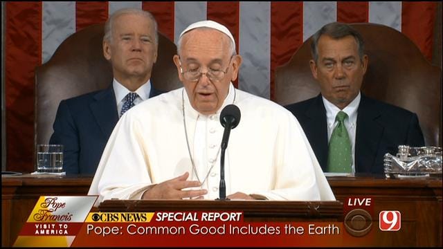 Pope Francis Addresses Congress Part I