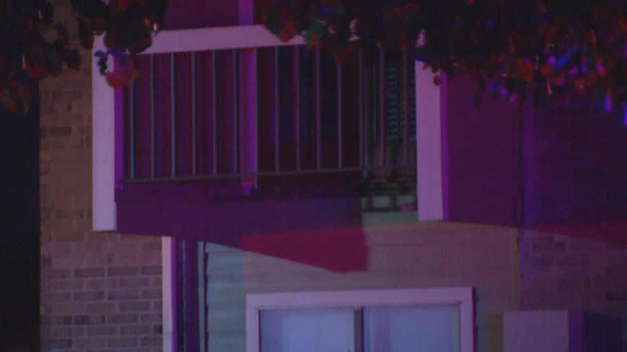 WEB EXTRA: Video From Scene Of Tulsa Apartment Balcony Collapse