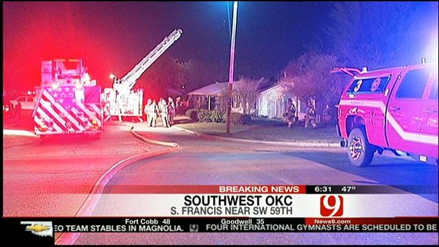 Children Critically Injured In SW OKC House Fire