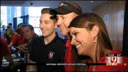 News 9 Team At National Weather Service Festival