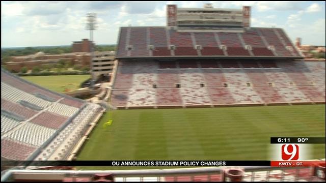 OU Stadium Policy Changes And Alternate Game Day Routes For 2013
