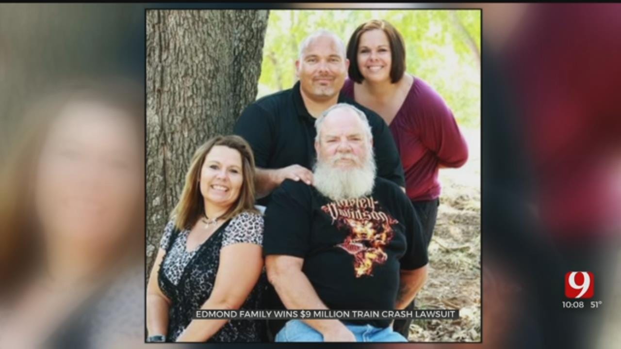 Edmond Family Wins $9 Million In Train Crash Lawsuit