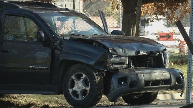 WEB EXTRA: Video From Scene Of Accident On Admiral Boulevard