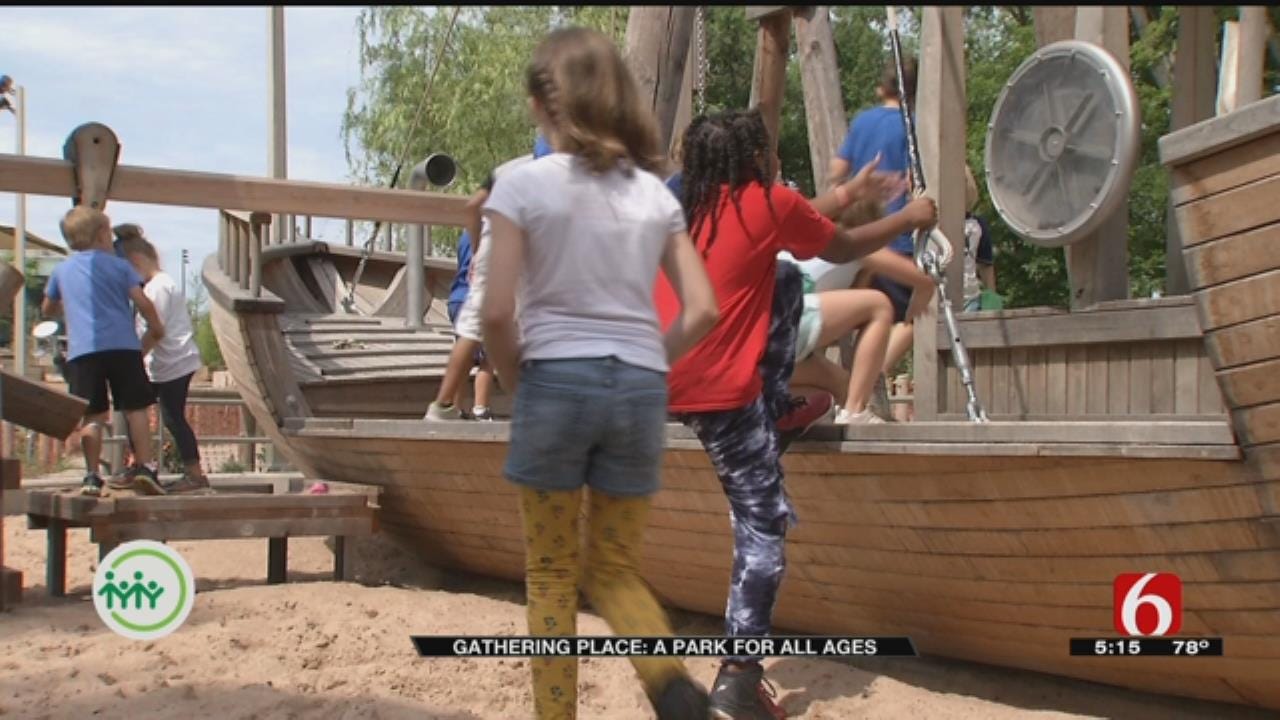 Tulsa's Gathering Place Not Just For Kids