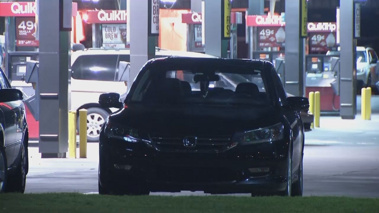 WEB EXTRA: Video From Scene Of Tulsa QuikTrip Robbery, Assault