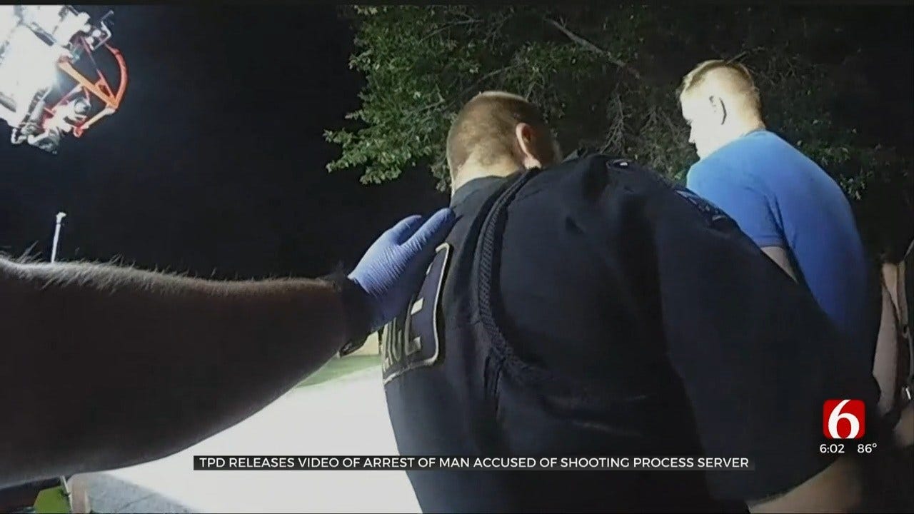 Arrest Video Of Man Accused Of Shooting Process Server Released By TPD