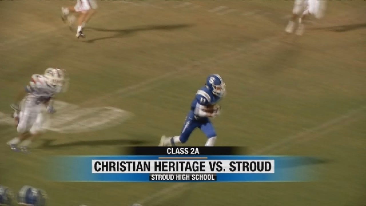 Stroud Picks Up 31-21 Win Over Christian Heritage