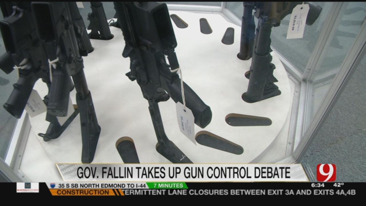 Only On 9: Fallin Weighs In On Gun Control Debate