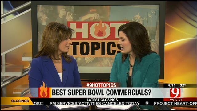 Hot Topics: Best Super Bowl Commercials?