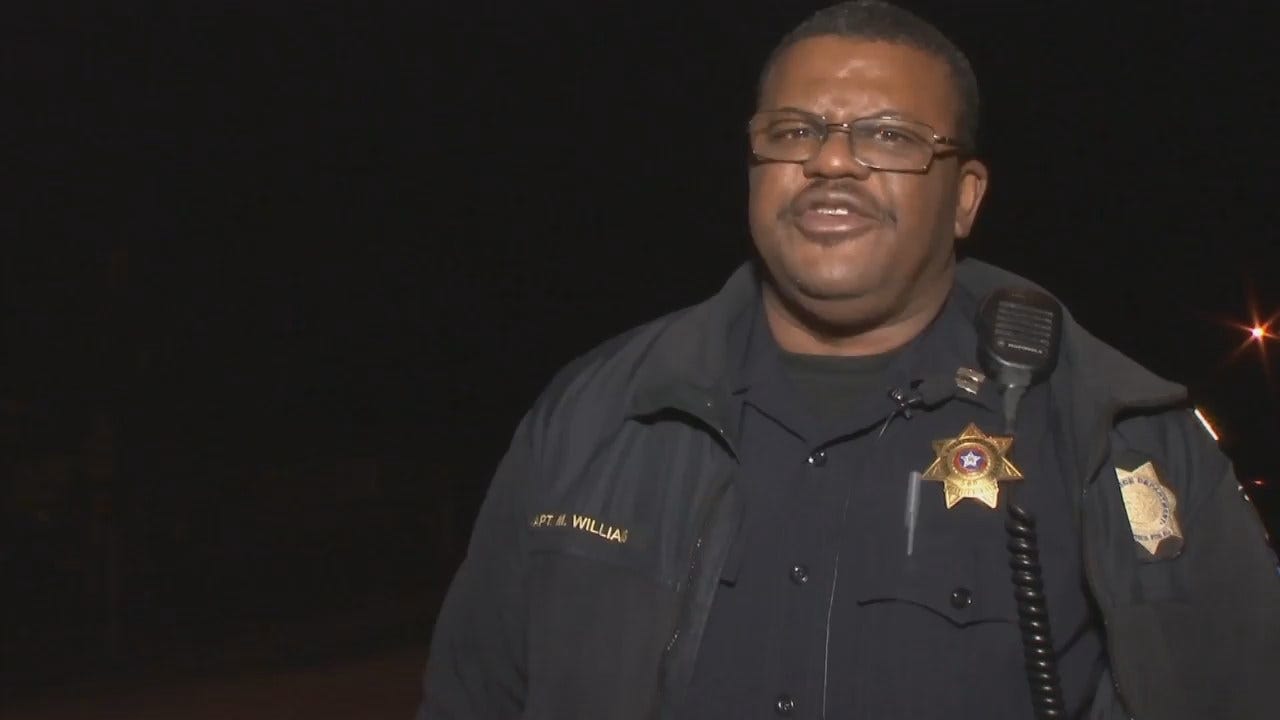WEB EXTRA: Tulsa Police Captain Michael Williams Talks About Home Invasion Shooting