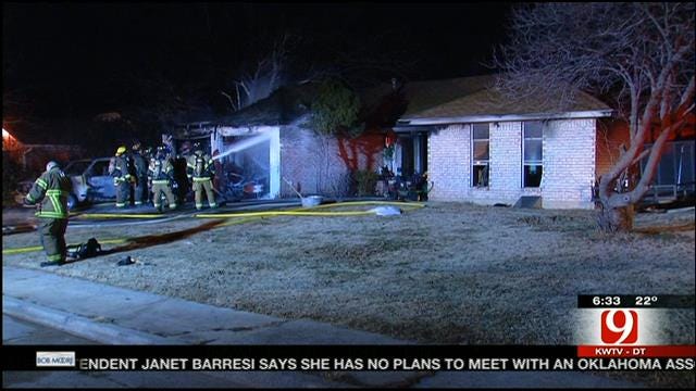 Yukon House Catches Fire While Family Watches Sugar Bowl