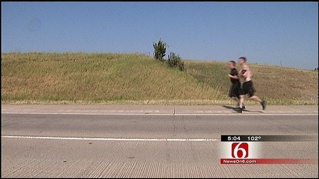 Former Oklahoma Marine Overcomes Injury To Run For The Troops