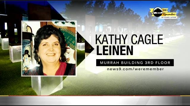 We Remember - 20 Years Later: Kathy Leinen