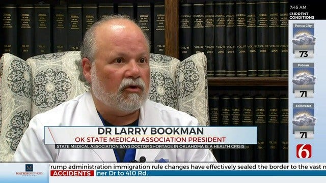Doctor Says Oklahoma Physician Shortage Is A 'Health Crisis'