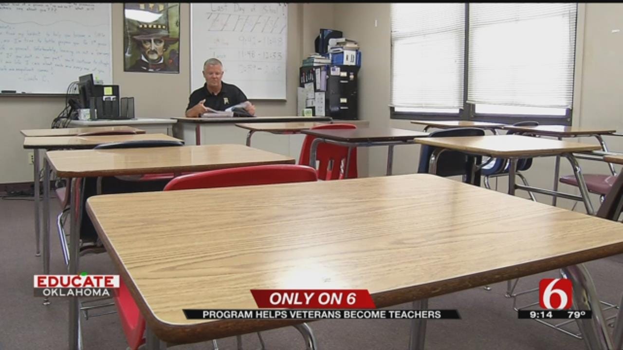 Troops To Teachers Program Looking To Ease Teacher Shortage In Oklahoma