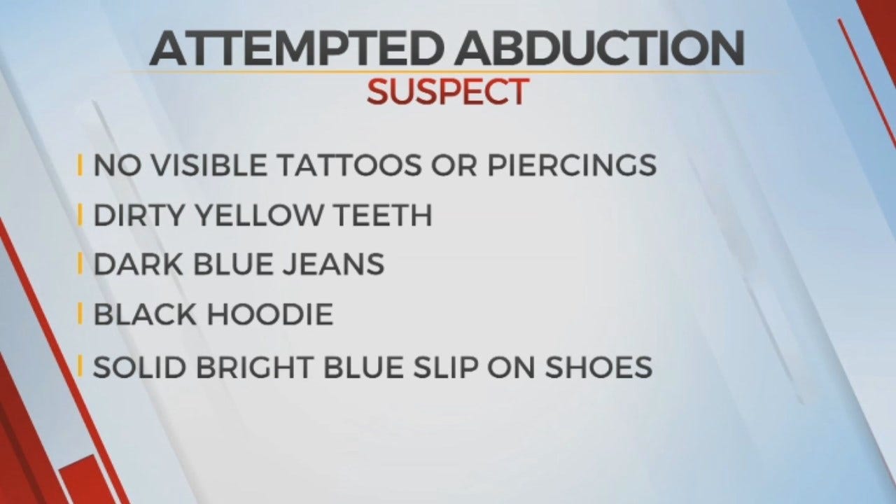 Tuttle Police Seeking Man Accused Of Attempting To Abduct Young Girl