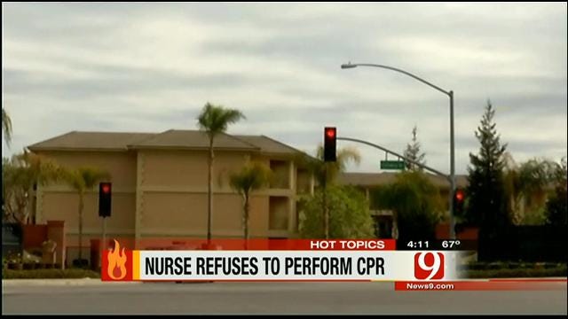 Hot Topics: Nurses Refuses To Give CPR