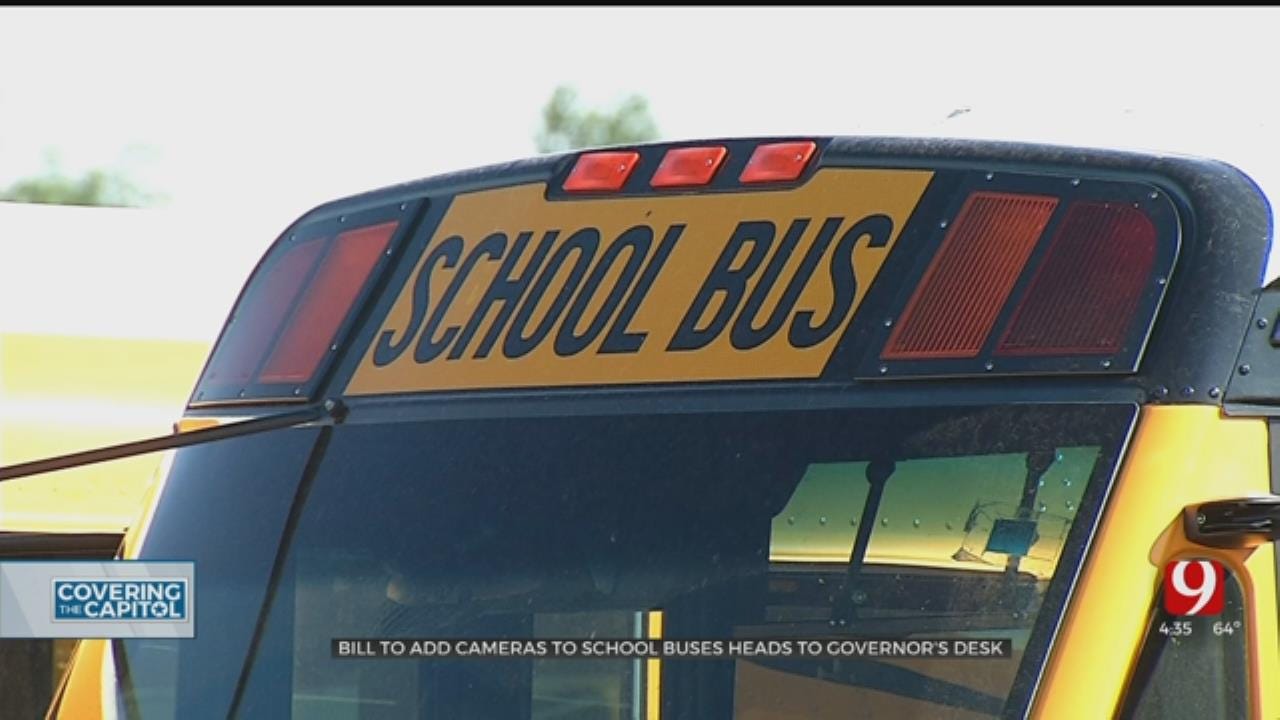 Bill To Add Cameras To School Buses Heads To Governor's Desk