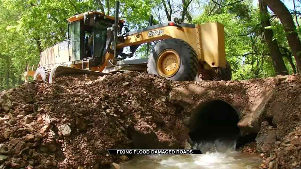 Delaware County Doing What They Can To Fix Damaged Roads