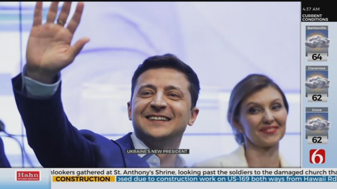 Exit Poll Shows Actor Volodymyr Zelenskiy Sweeping To Victory In Ukrainian Presidential Election