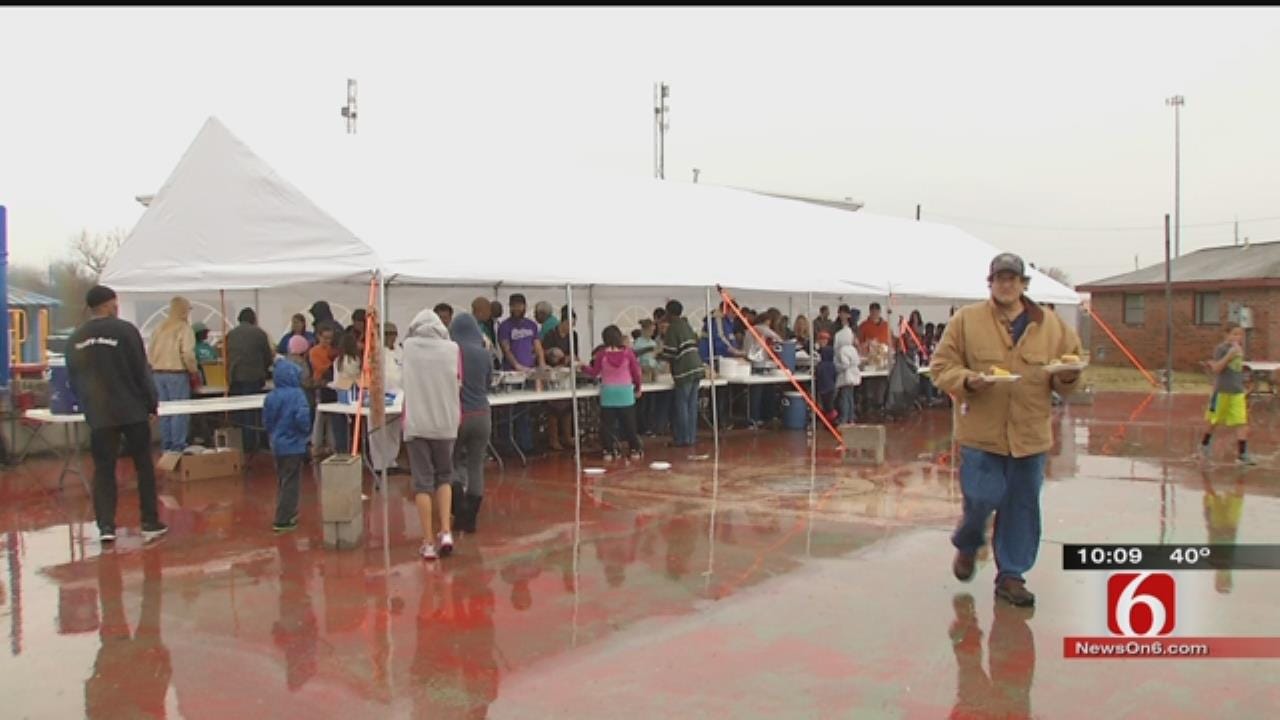 Ministry Provides Thanksgiving Feast For Tulsans In Need