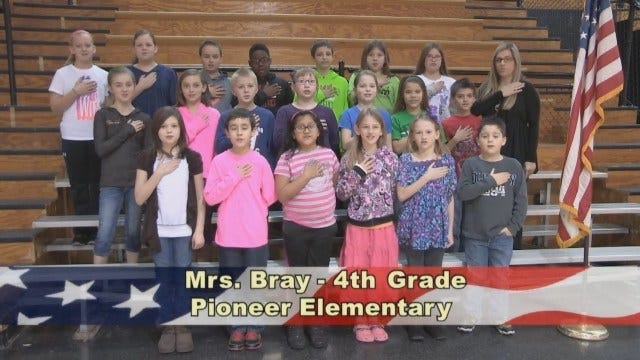Mrs. Bray’s 4th Grade Class At Pioneer Elementary