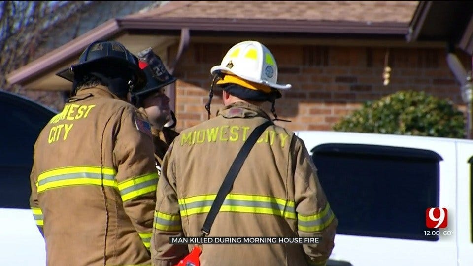 MWC FD: 1 Dead After Midwest City House Fire