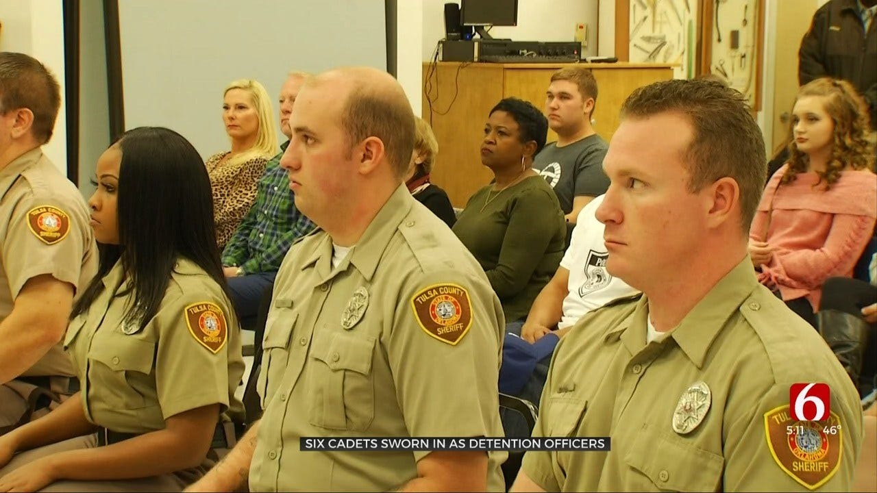 Tulsa County Sheriff's Office Graduates 6 New Detention Officers