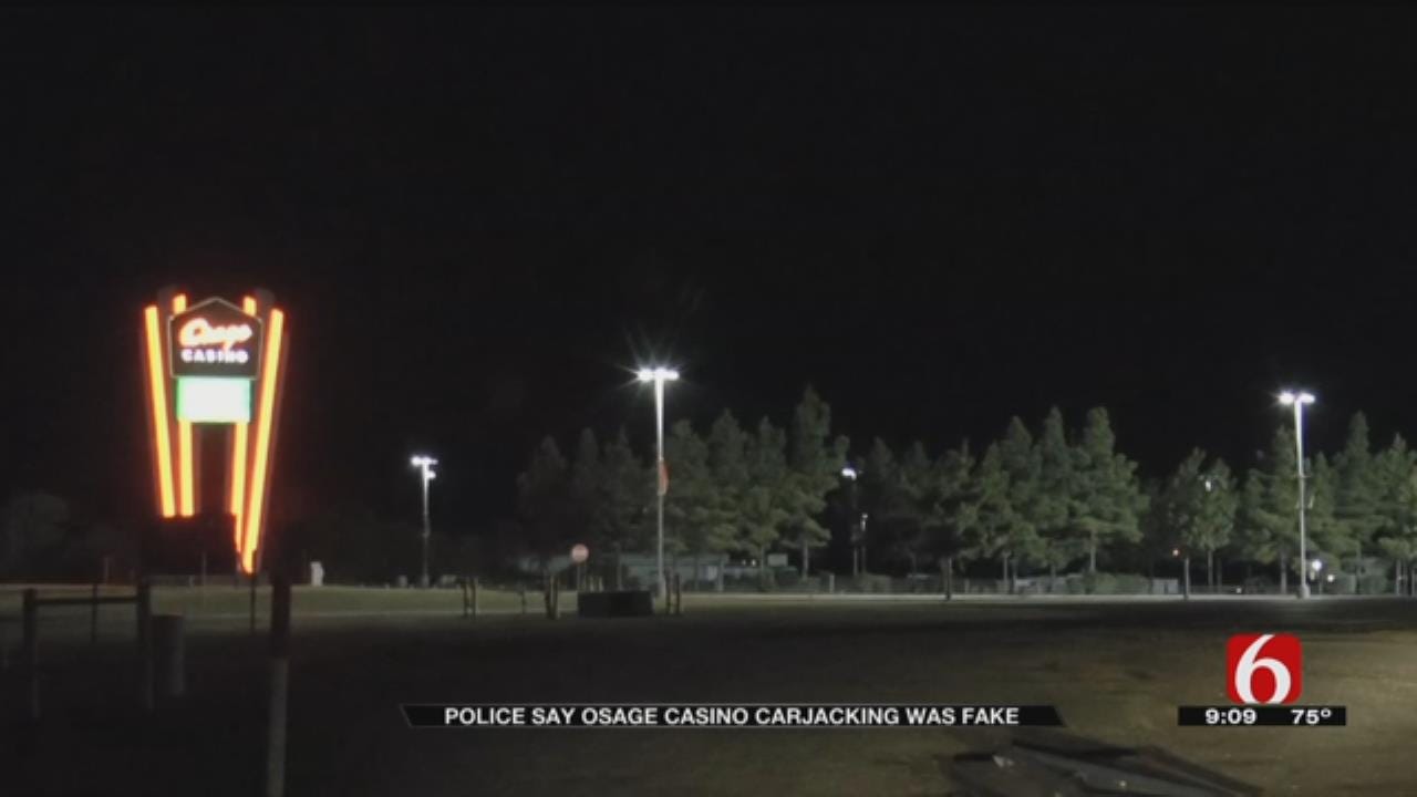 Man Lied About Carjacking At Osage Casino, Police Say