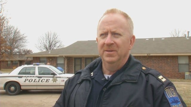 WEB EXTRA: Tulsa Police On East Newton Homicide