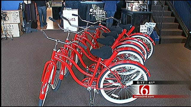 Broken Arrow Band Donates Bicycles To Toys For Tots
