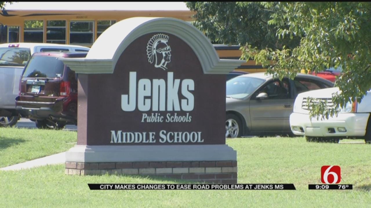 Road Construction Problems Continue For Jenks Middle School Commuters