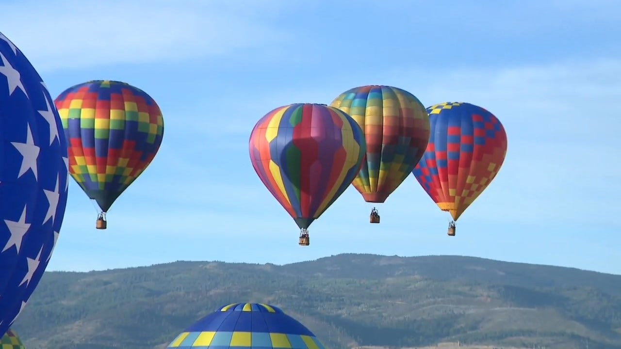 WATCH: World's Largest Free Hot-Air Balloon Festival