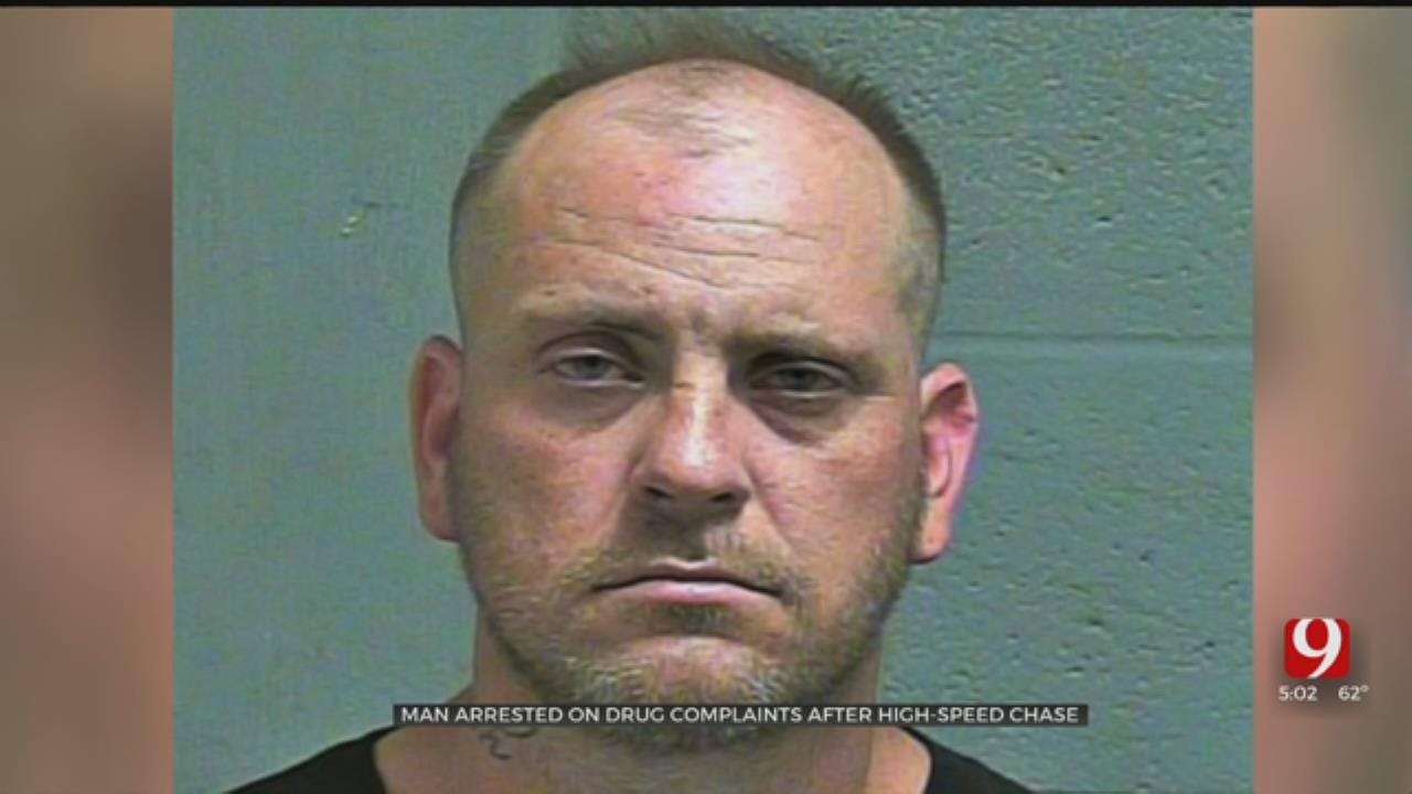 Man Arrested On Drug Complaints After High-Speed Chase In NW OKC
