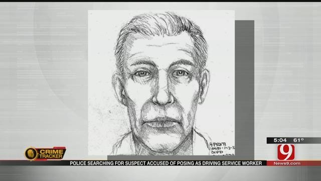 OKC Police Release Sketch Of Suspect Accused Of Sexual Assault